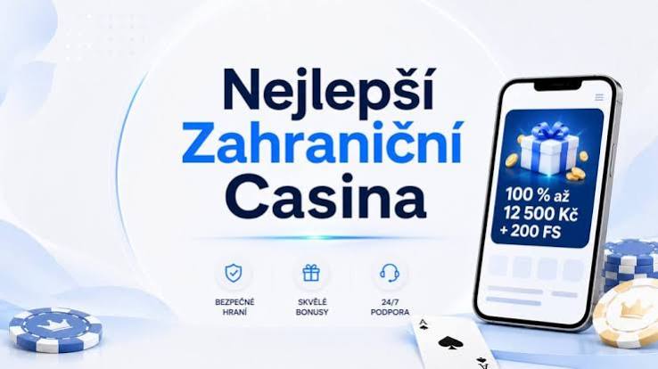 Nejlepší zahraniční casina pro české hráče